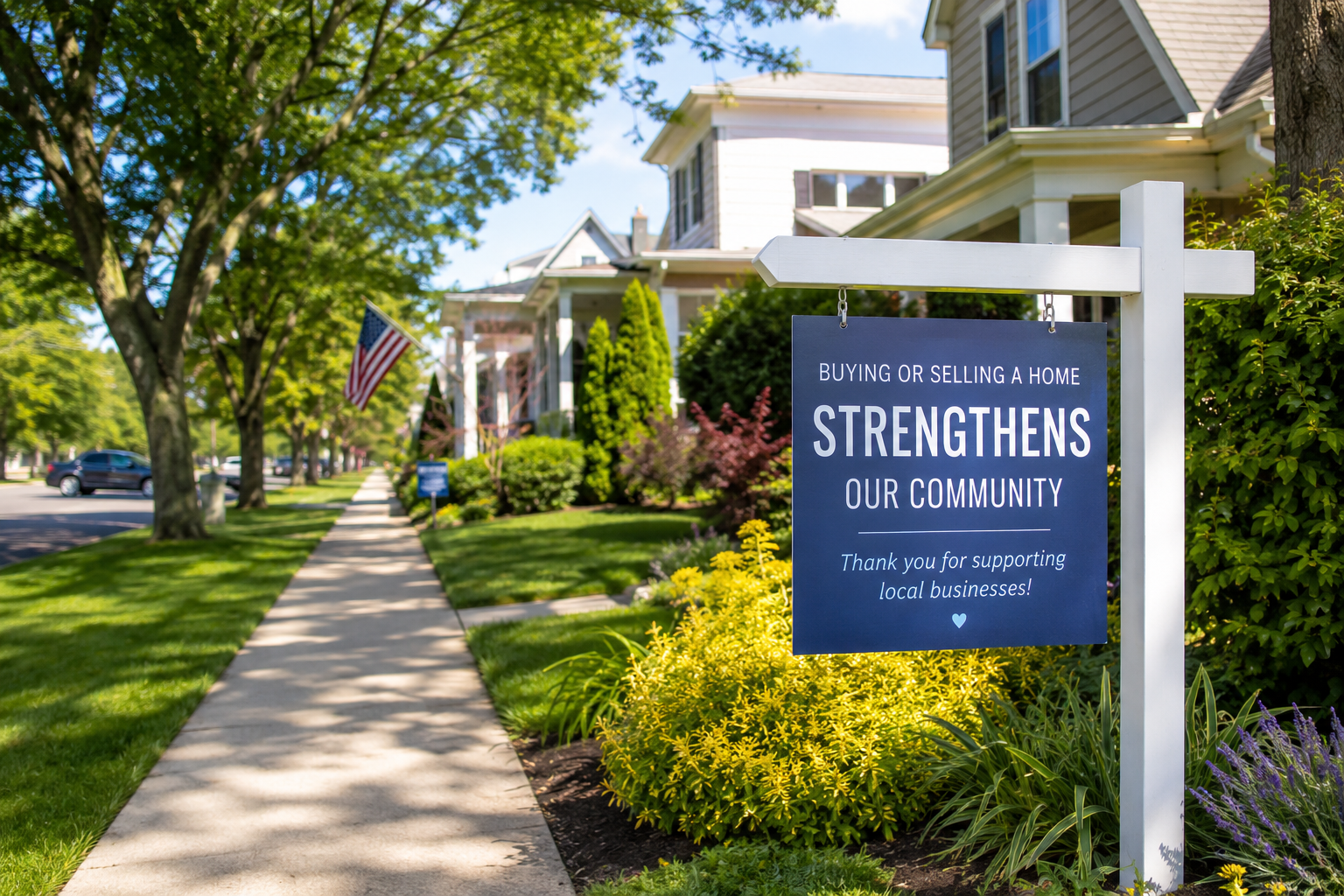 How Buying or Selling a Home Strengthens Your Local Economy